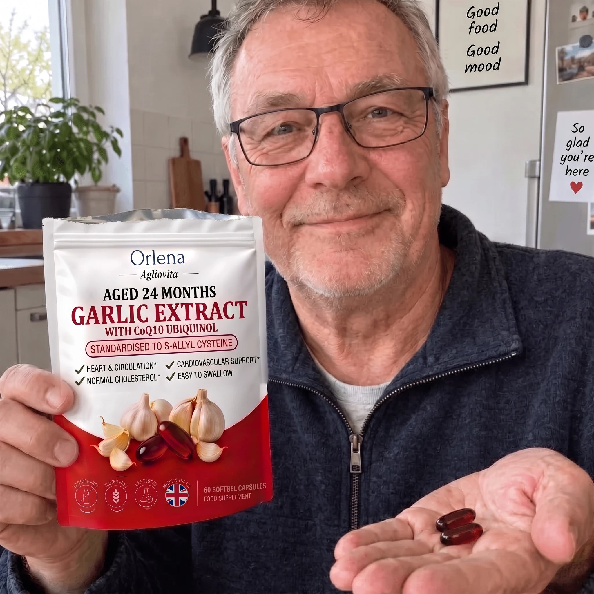 Robert W., 61 with Orlena Agliovita